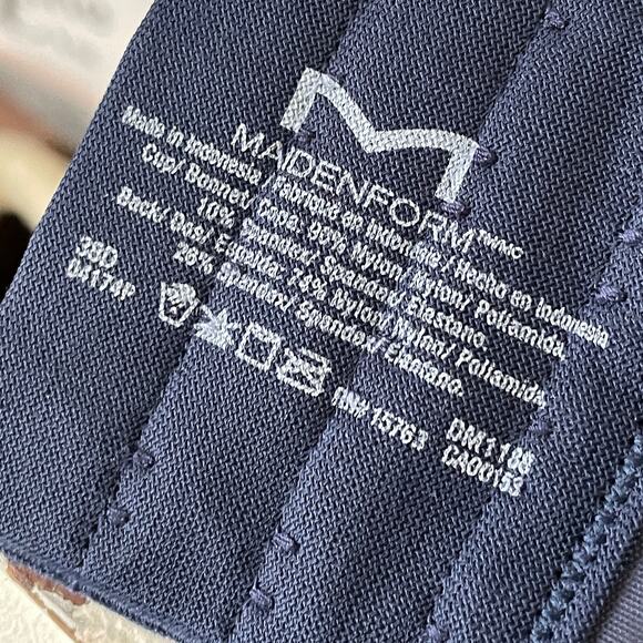 NWT Maidenform Pure Comfort Lace Longline Wireless 3 Way Convertible Bralette - Picture 7 of 9